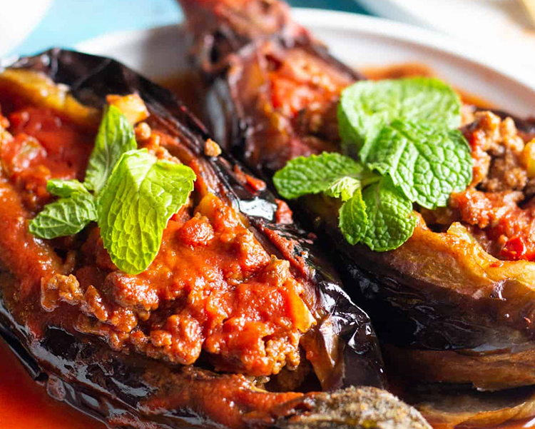 Stuffed Eggplant