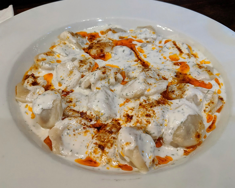 Homemade Manti