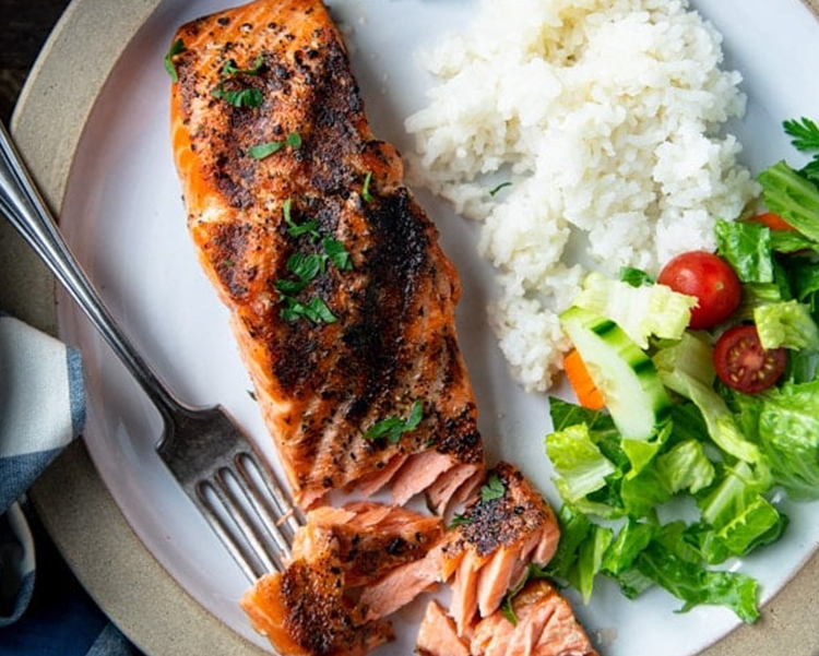 Salmon Plate