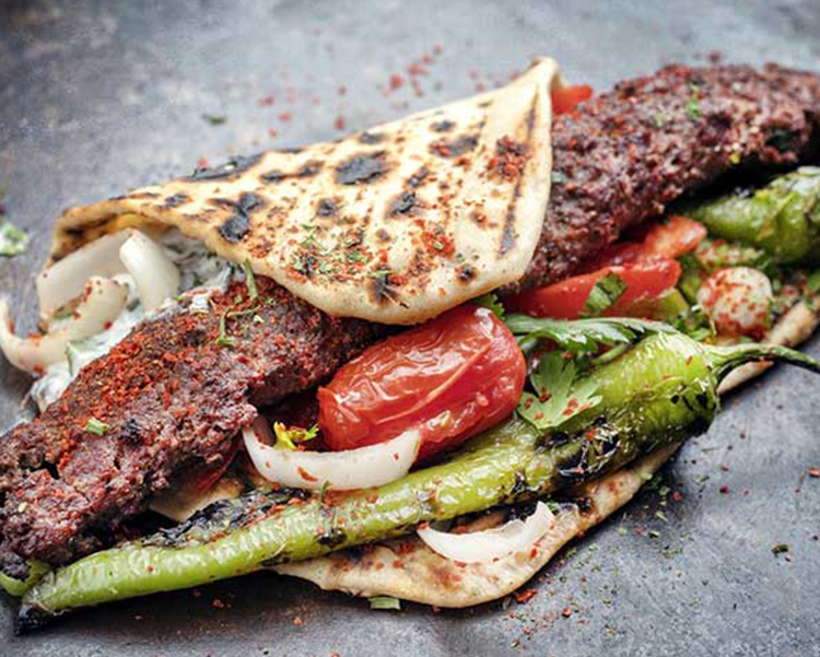 Adana Kebab Plate